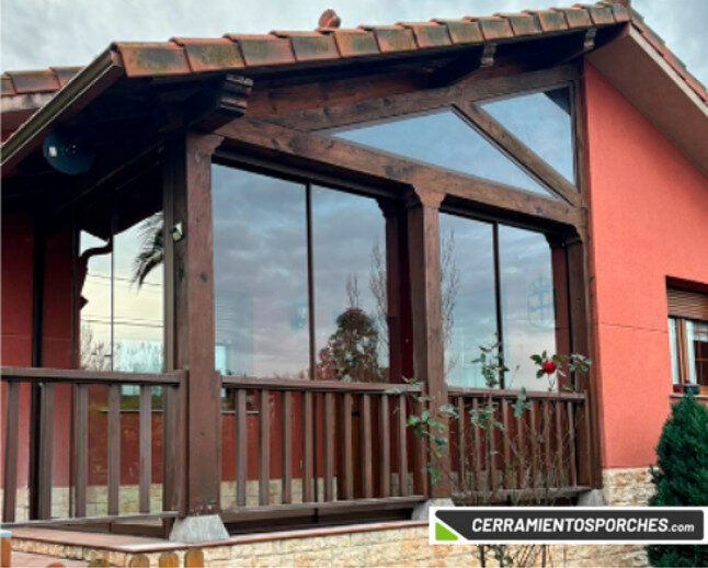 Porche hecha por una de las franquicias