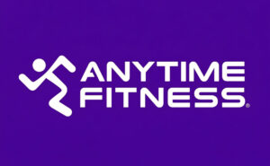 Logo de Anytime Fitness, tu gimnasio 24 horas en Madrid