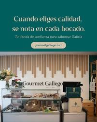 Diseño del mostrador y punto de venta en una franquicia Gourmet Gallego